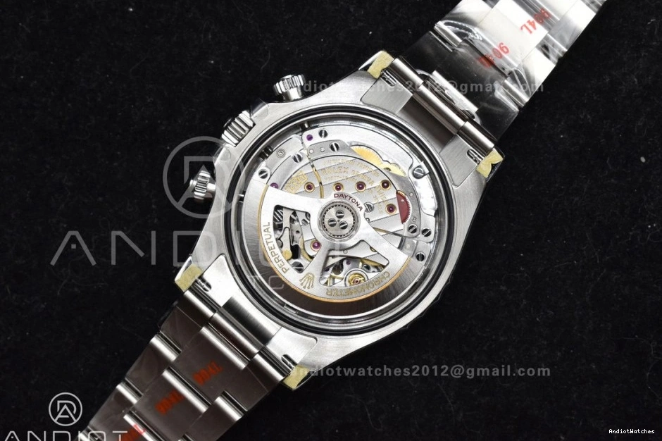 on Edition SS Best VSF 782 126500 1:1 Dial Daytona Steel 904L Bracelet DD Functional White 0317